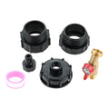 IBC Tote Adapter Set – Brass Fittings for 275-330 Gal Tanks