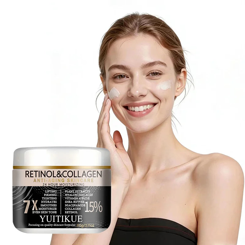 YUITIKUE Retinol Collagen Face Cream – Anti-Aging & Hydrating