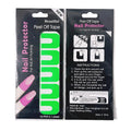 U-Shape Nail Polish Barrier Stickers | Spill-Proof Gel Stencils