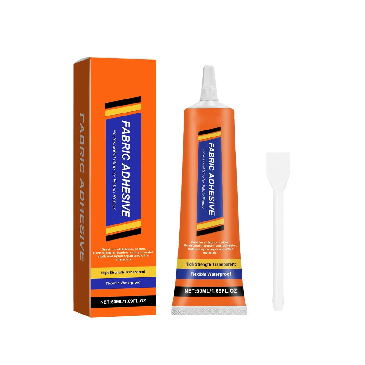 Universal Fabric Glue – No-Sew Adhesive for Cotton, Linen & Leather