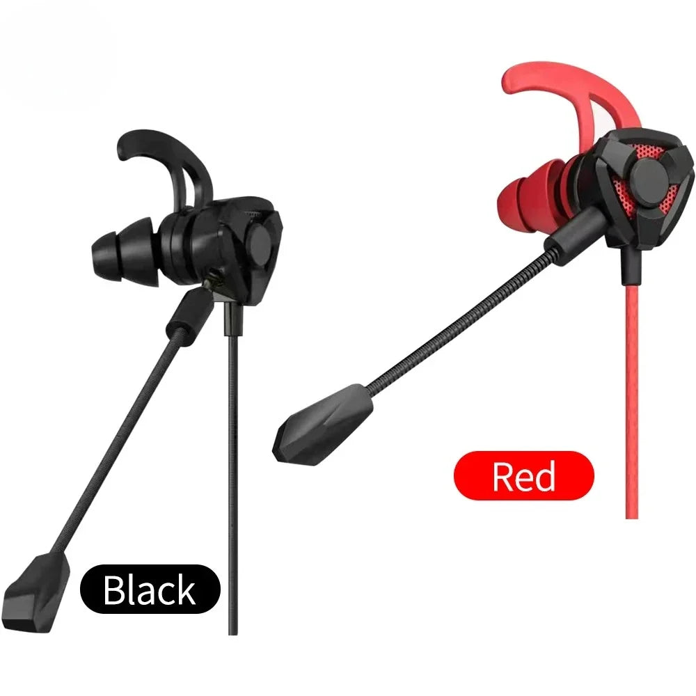 Wired Gaming Earbuds with Mic | PS4, PUBG, CSGO Compatible