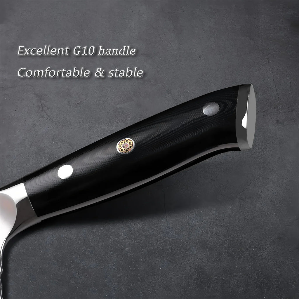 67-Layer Damascus Steel Chef Cleaver Knife – Sharp 19.3cm