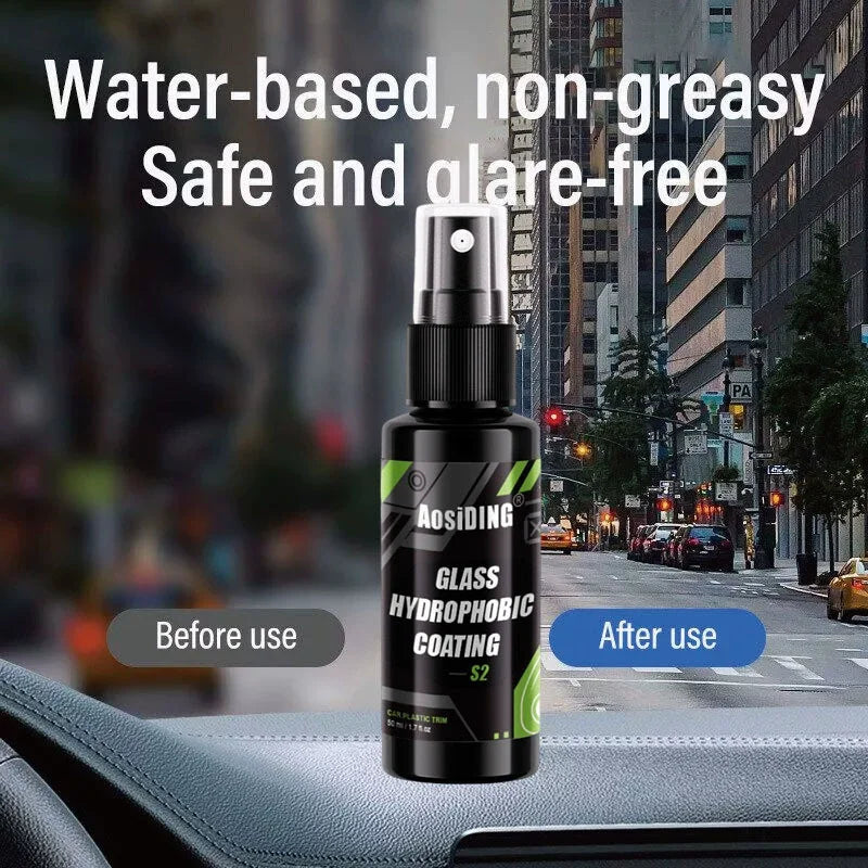 Anti-rain Cars Glass Water Repellent Spray Long Lasting Ceramic