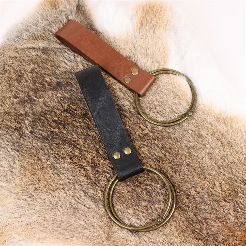 Cosplay Medieval Retro Belt Renaissance Copper Coin Waist Bag Viking