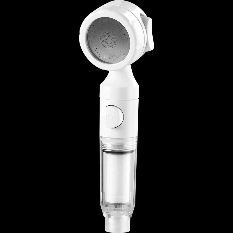 Pressurized Filter Shower Water Purifying Antibacterial Nozzle