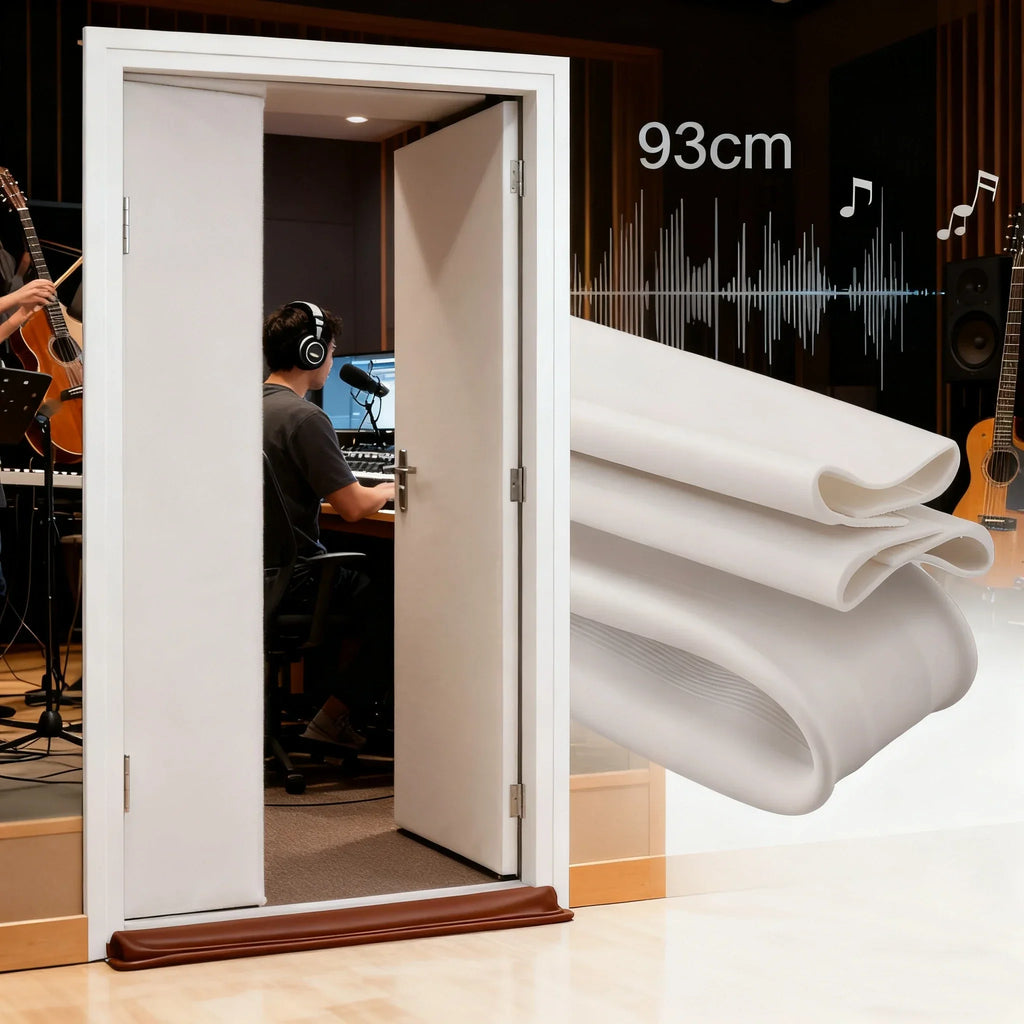 93cm Rubber Door Bottom Seal Strip – Draft & Sound Blocker
