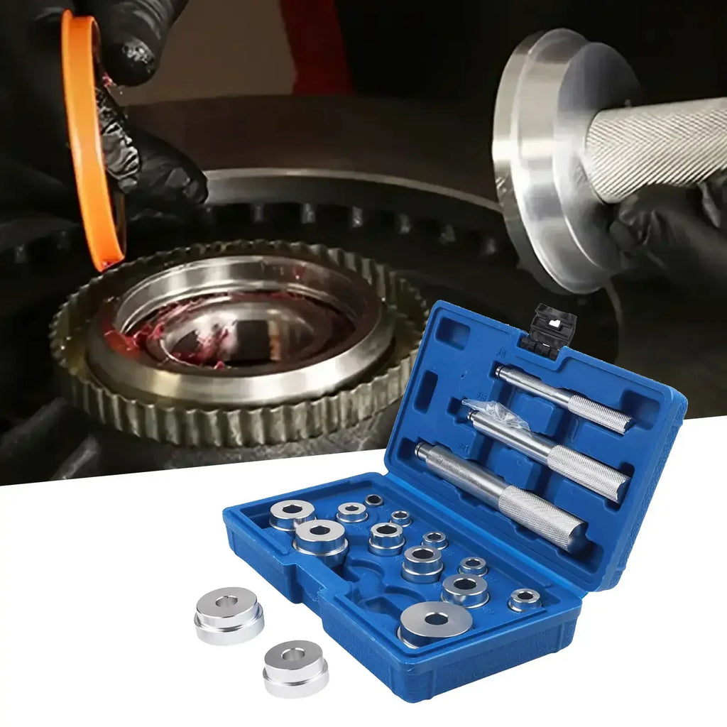 17-Pc Bearing Race & Seal Installer Set | Wheel Bearing Kit