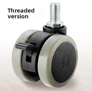 1.5" Soft Mute Office Chair Caster Replacement Wheels | Heavy Duty
