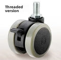 1.5" Soft Mute Office Chair Caster Replacement Wheels | Heavy Duty