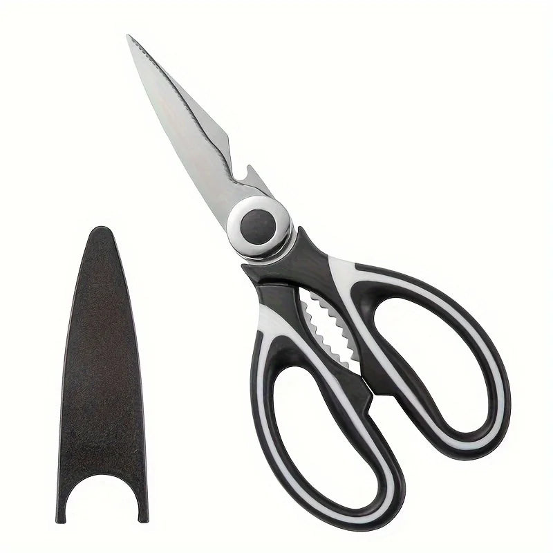 Multi-Function Kitchen Scissors – Bone Cutter & Bottle Opener