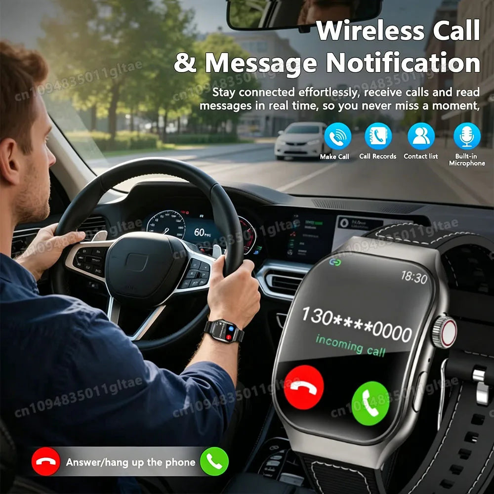 2026 Curved Screen Women's Smart Watch 2 01'' AMOLED HD Touch