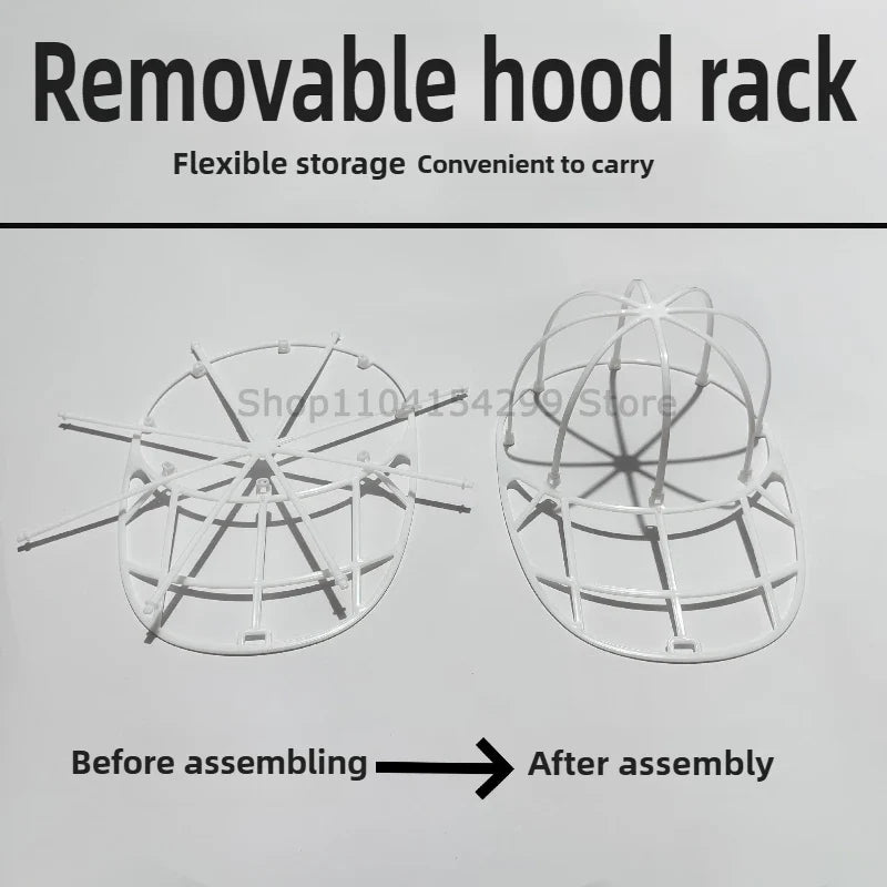 Baseball Cap Washer Laundry Bag – Anti-Deformation Hat Frame