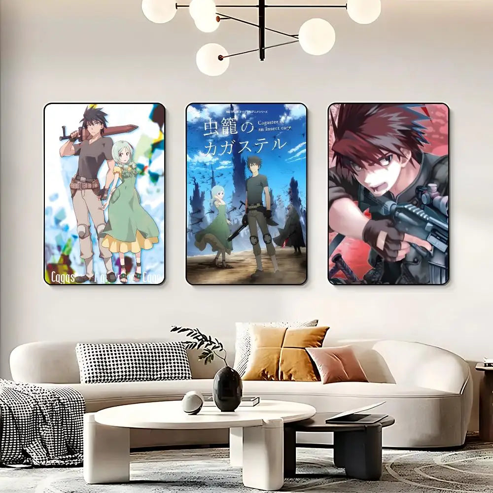 Cagaster of an Insect Cage Anime Poster | HD Self-Adhesive Wall Art