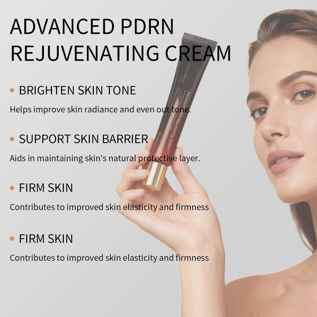 Advanced PDRN Rejuvenating Cream 99 Pure Salmon DNA Collagen Gel