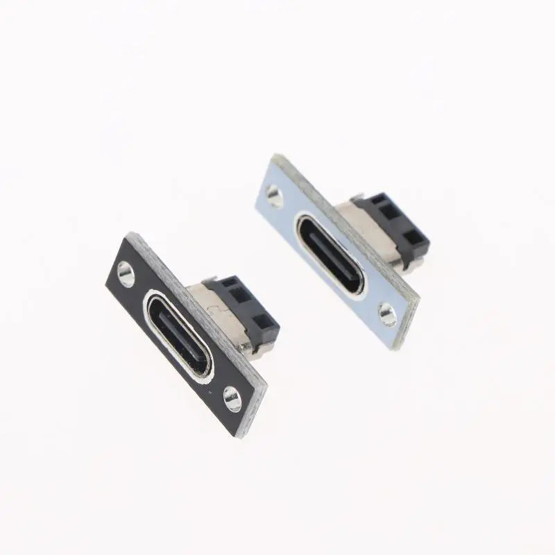 5 2-pin Female Connector Jacks Charging Port Forward Reverse USB 3 1