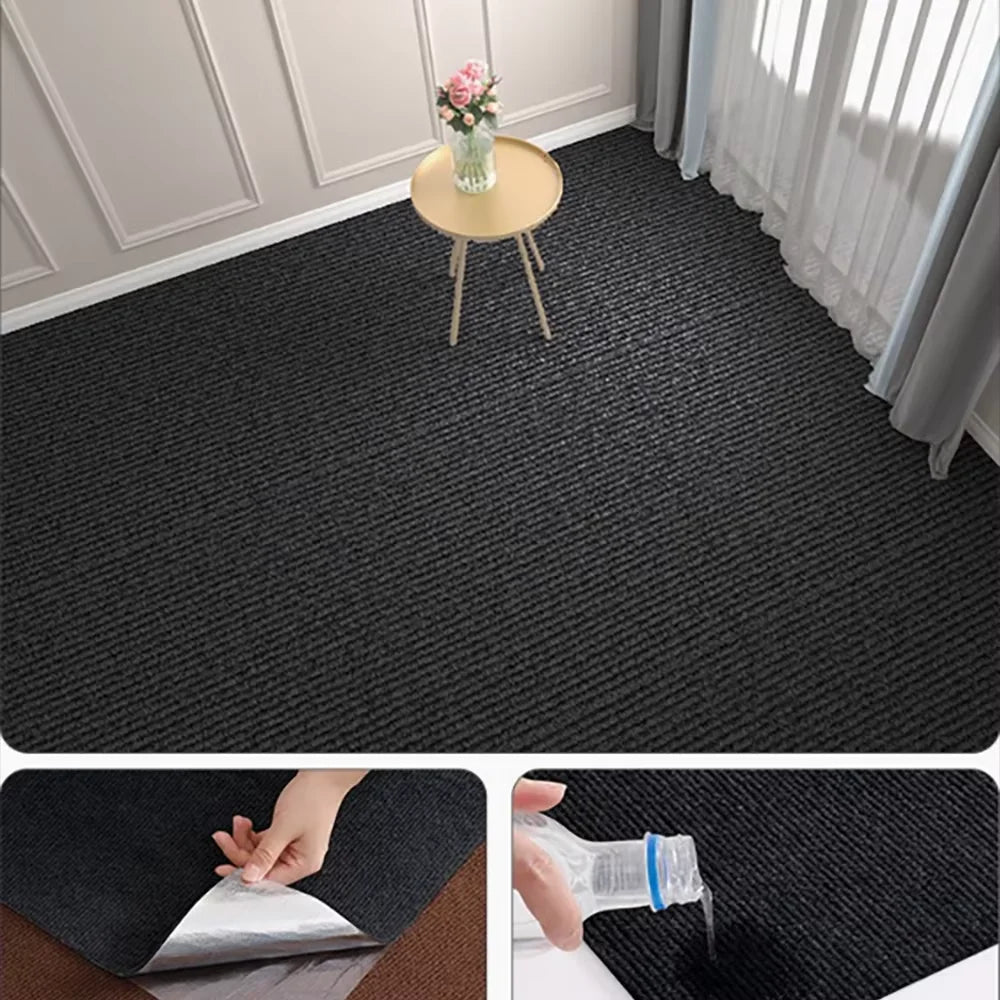 Self-Adhesive Carpet Runner 40cm×3m | Felt Rug Roll for Home