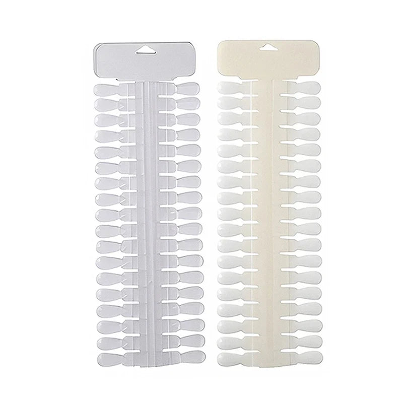 36-Pc Nail Art Display Tips Rack | Teardrop Gel Polish
