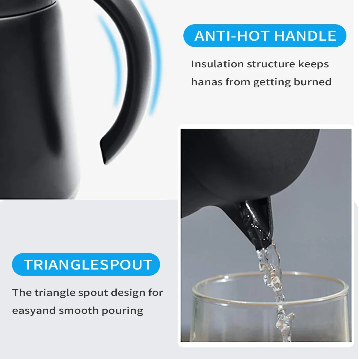 Thermal Coffee Carafe Tea Pot 304 Stainless Steel Double Wall Vacuum