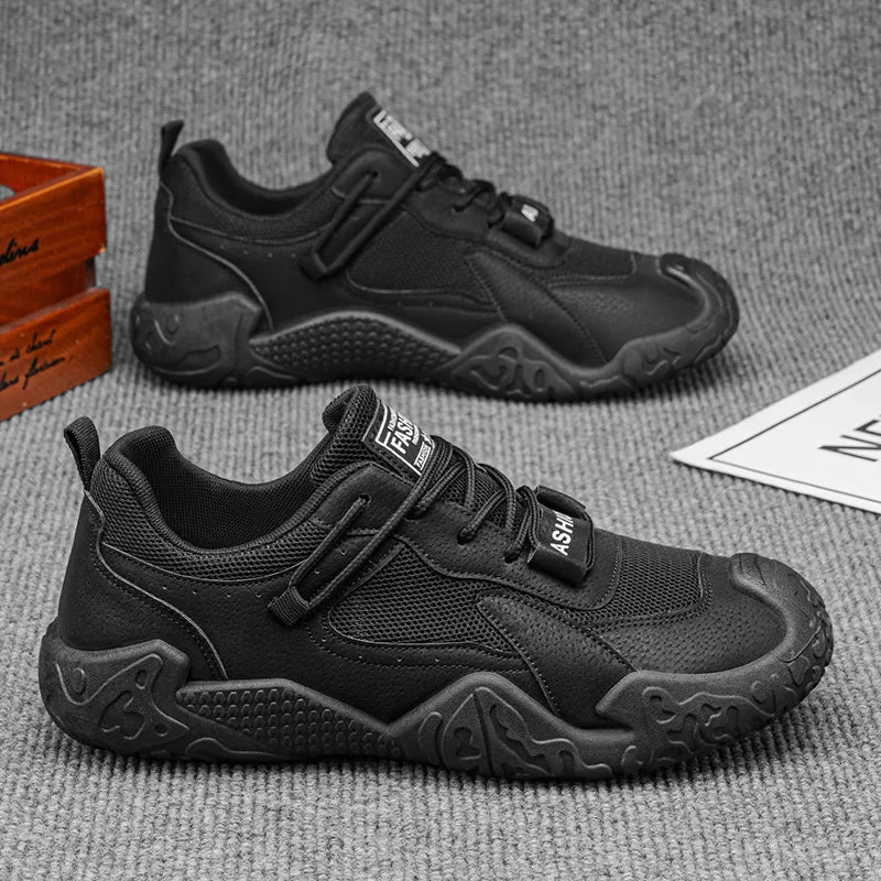 Men's Mesh Sneakers – Anti-Slip Outdoor Casual Shoes
