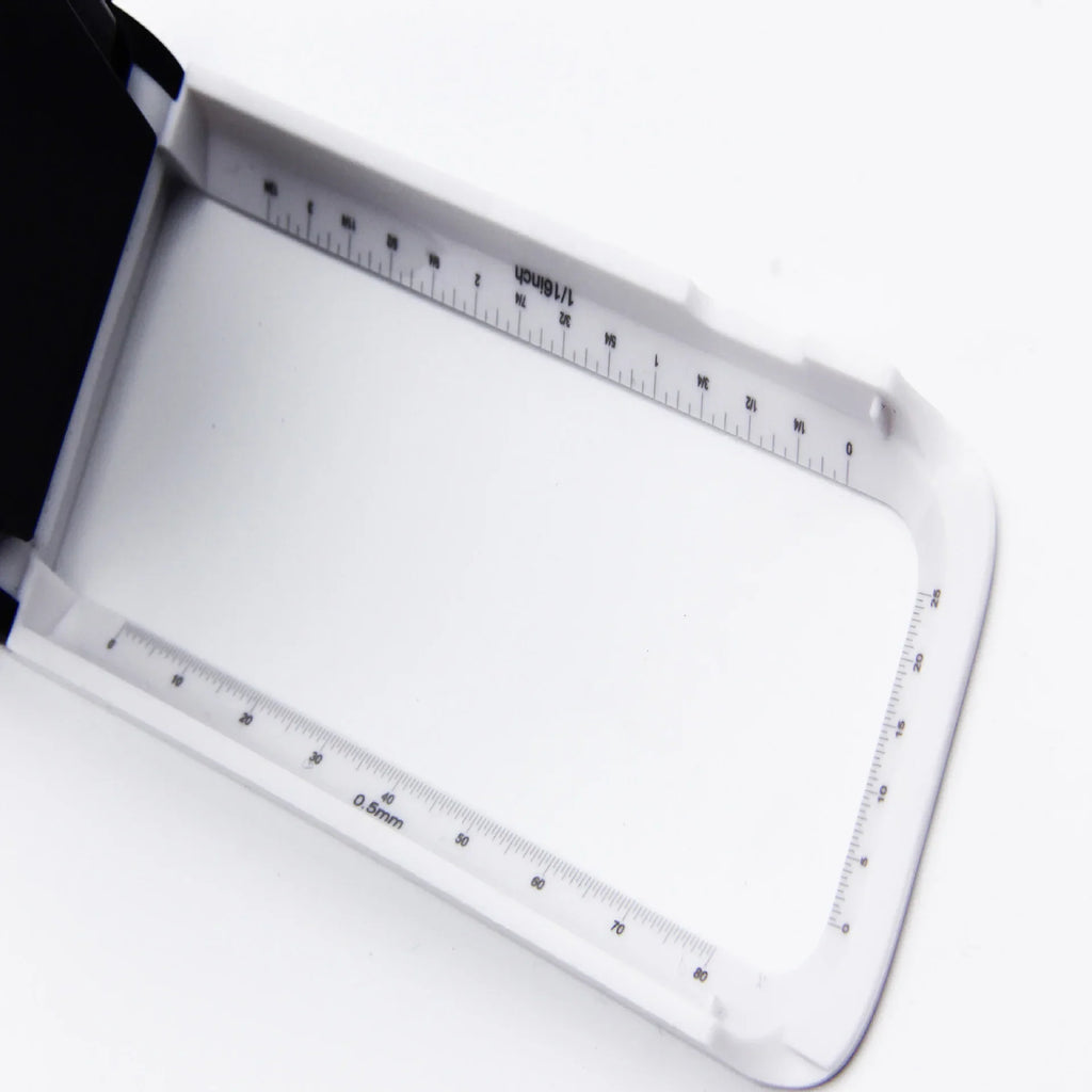 Desktop & Handheld Magnifying Glass 30X 10X with 18 LED Lights