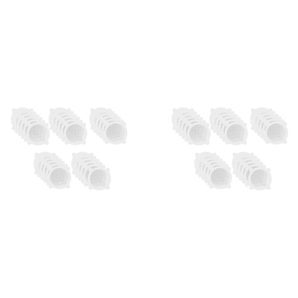 A36T- Disposable Shower Drain Hair Catcher Cover Showers Bathtubs