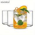 KEMORELA Borosilicate Drinking Glasses Set – BPA Free, 4 or 6 Pc