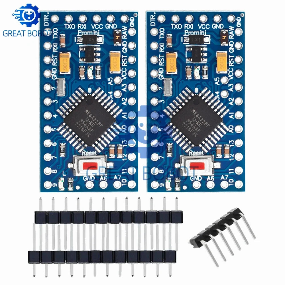 Pro Mini ATMEGA328P 5V/16MHz & 3.3V/8MHz Arduino Board