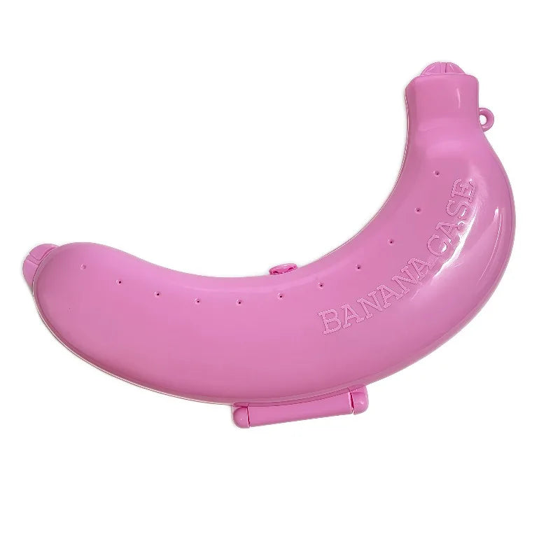 Banana Protector Container | Plastic Fruit Case for Travel & Lunch