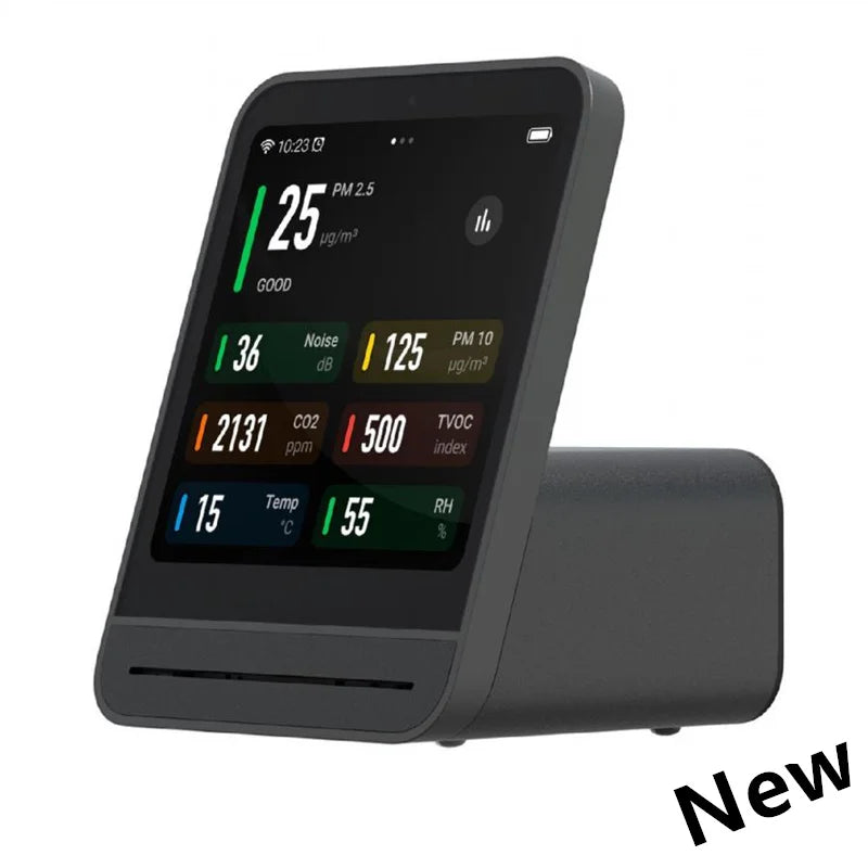 Qingping Air Detector Temperature Humidity Sensor Touch Screen
