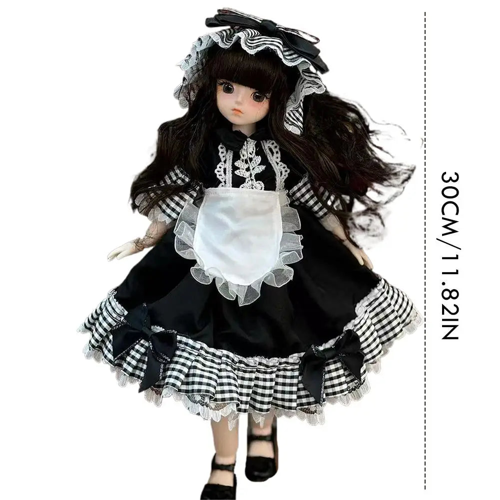 30cm 1/6 BJD Doll Princess Dress Outfit Change Set | Doll Clothes