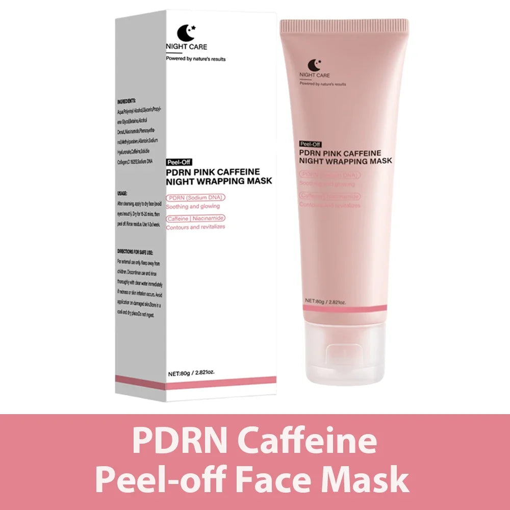PDRN Caffeine Overnight Peel-Off Mask | Firming & Depuffing