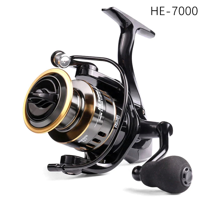 Metal Spinning Fishing Reel | Long Cast Bait Casting Sea Reel