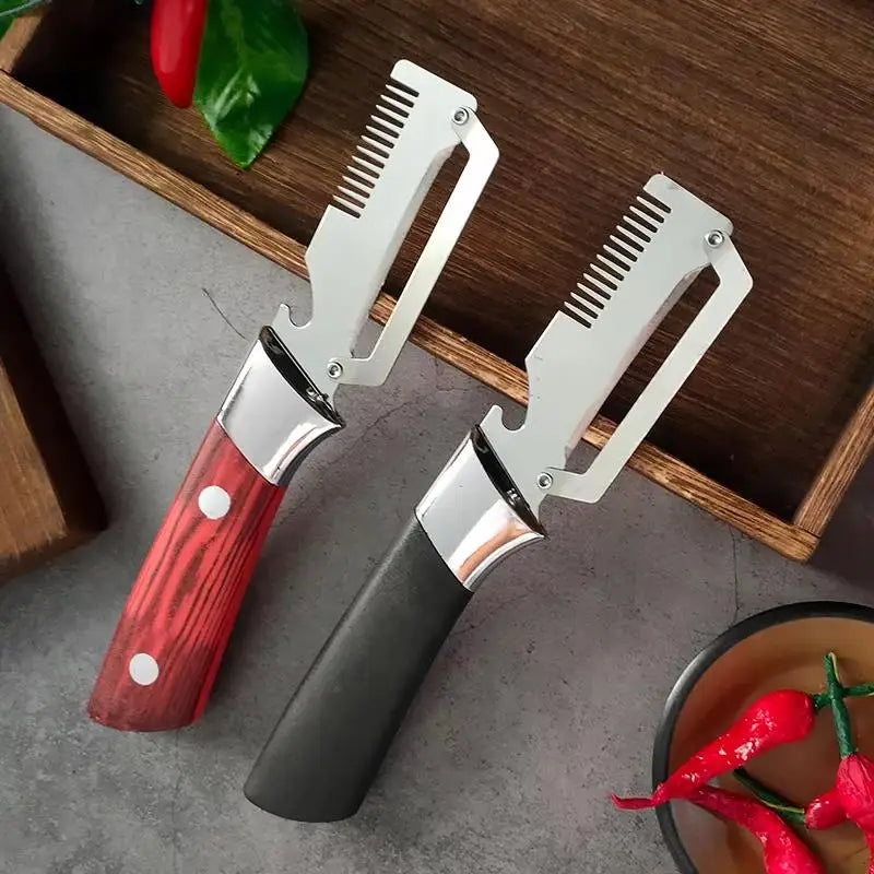 Stainless Steel Fruit & Vegetable Peeler | Ergonomic Grip