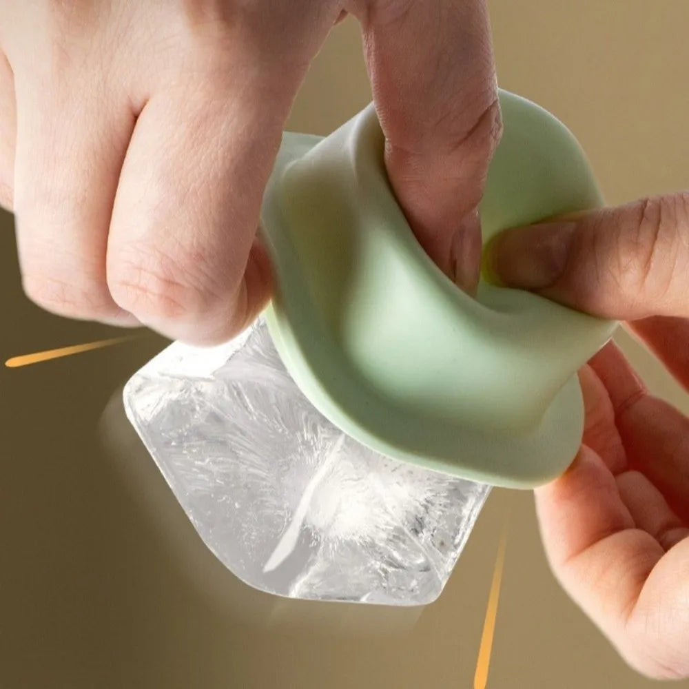 Silicone Mini Ice Cube Mold – Reusable Square DIY Tray