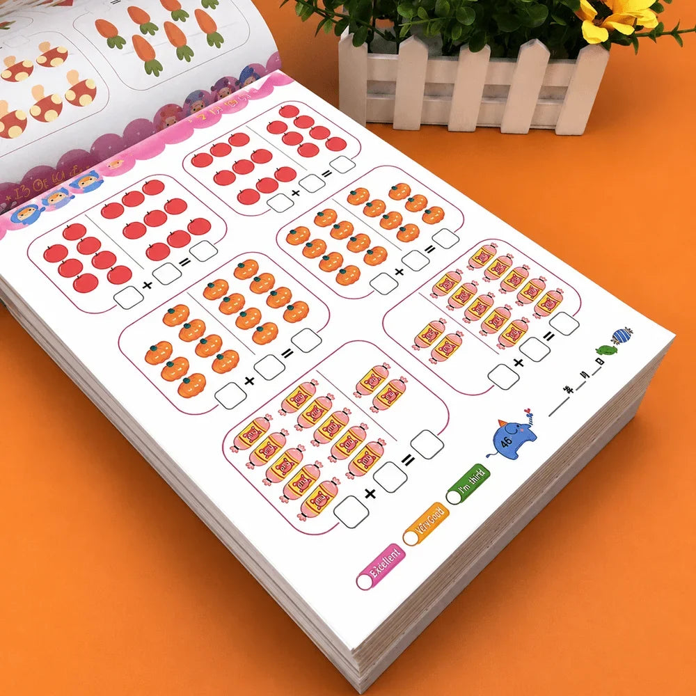 Preschool Math Workbook Addition Subtraction Within 20 78 Pages Kids