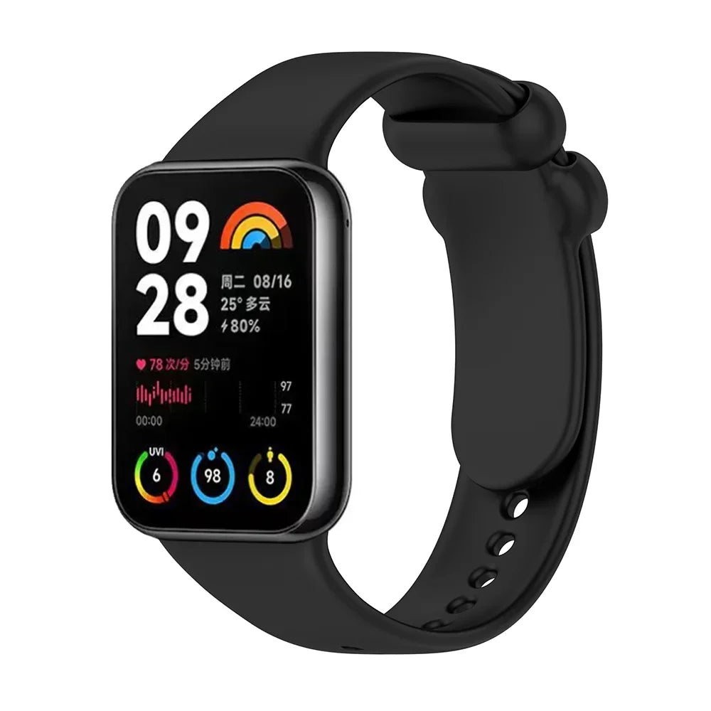 Silicone Strap & Case for Xiaomi Mi Band 8 Pro – Sports Band