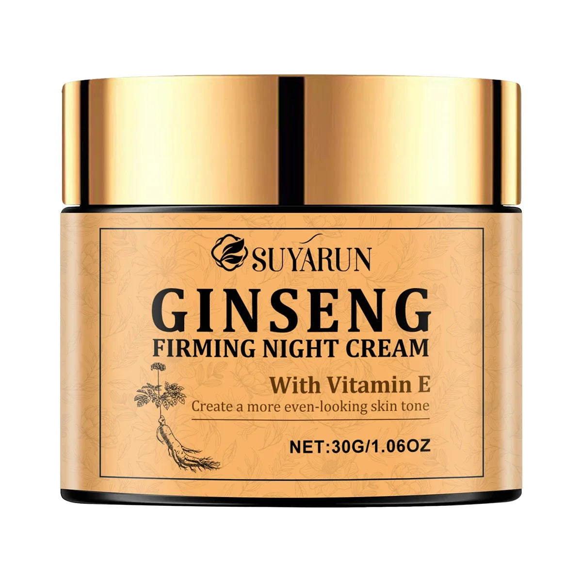 SUYARUN Ginseng Firming Night Cream with Retinol | Anti-Aging