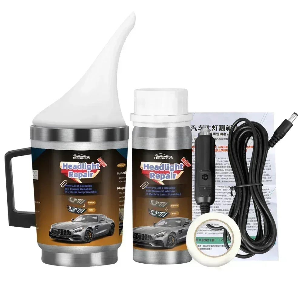 Car Headlight Renovation Polishing Repair Restoration Kits Evaporator
