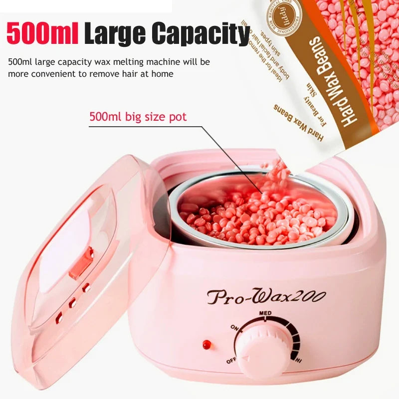 2026 White Black Pink Hair Removal Waxing Professional Body 50 Wax