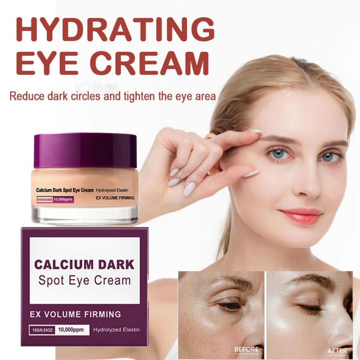 Calcium Eye Cream – Brightening, Firming & Hydrating Under-Eye