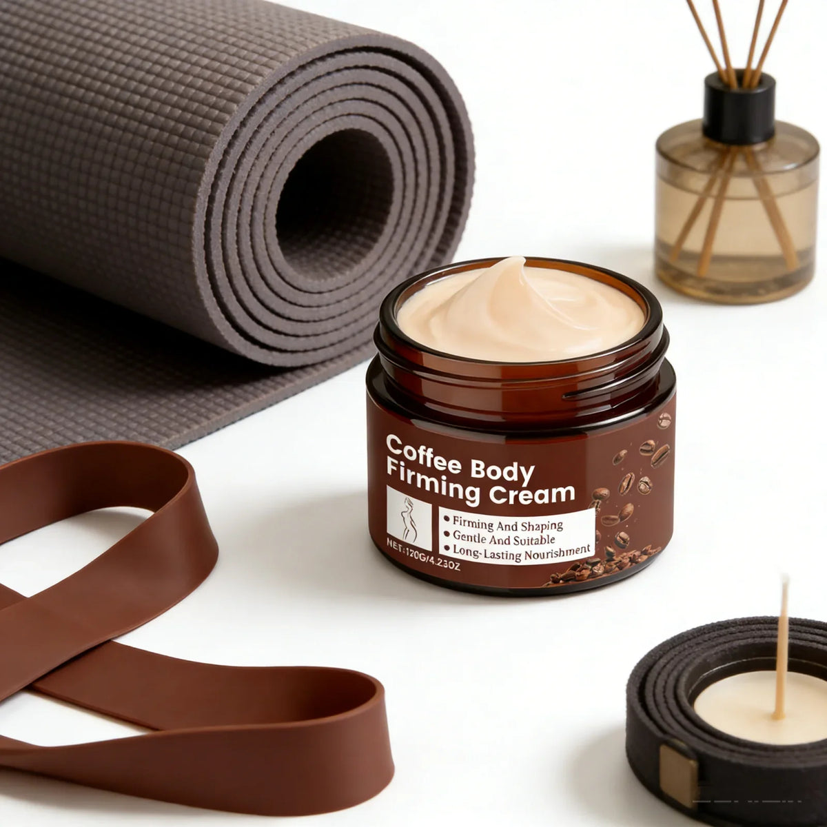 Coffee Firming Body Cream | Deep Hydration & Skin Lifting 120g