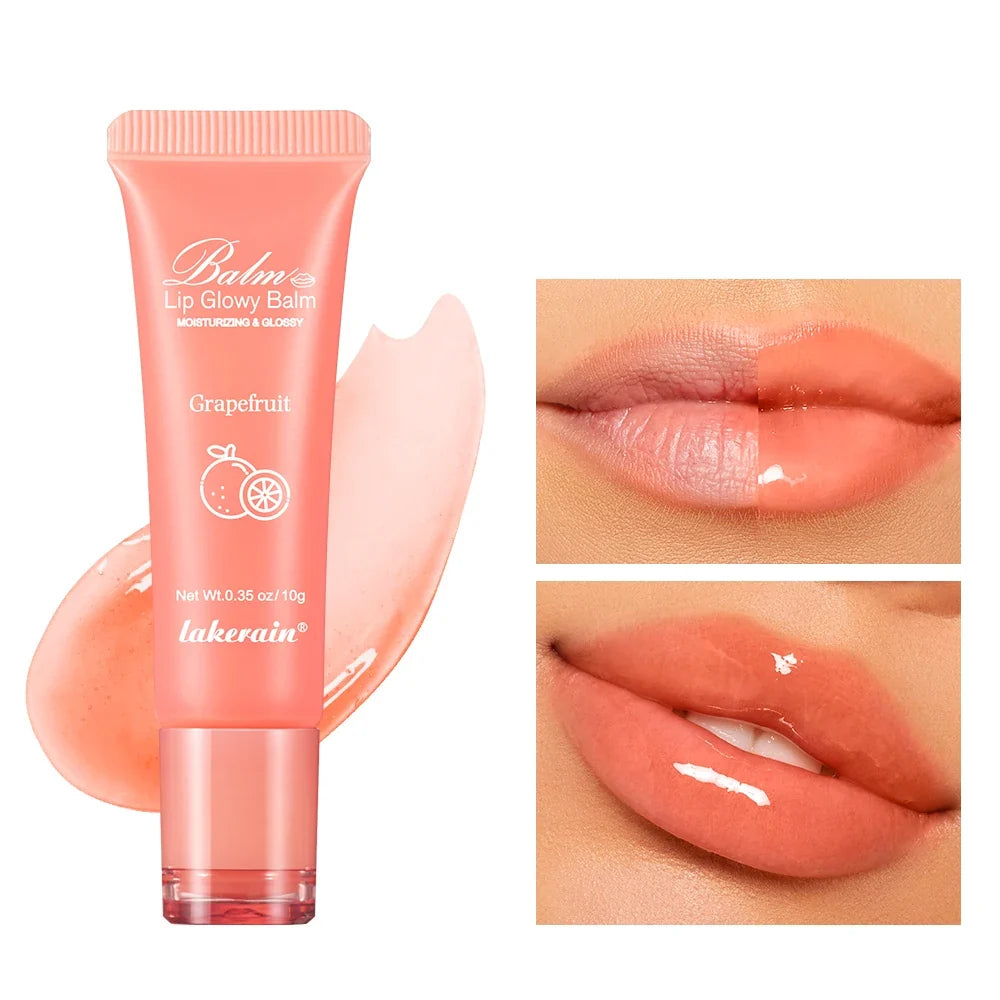 Lip Glow Balm Gel Mask – Moisturizing Peach & Grape | 10g