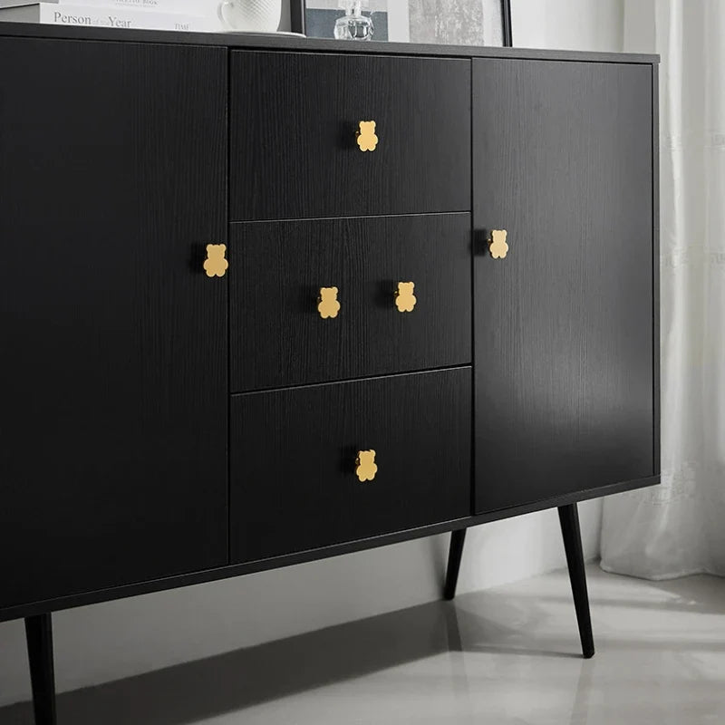 Brass Gold Cabinet Drawer Knobs – Single Hole Furniture Hardware