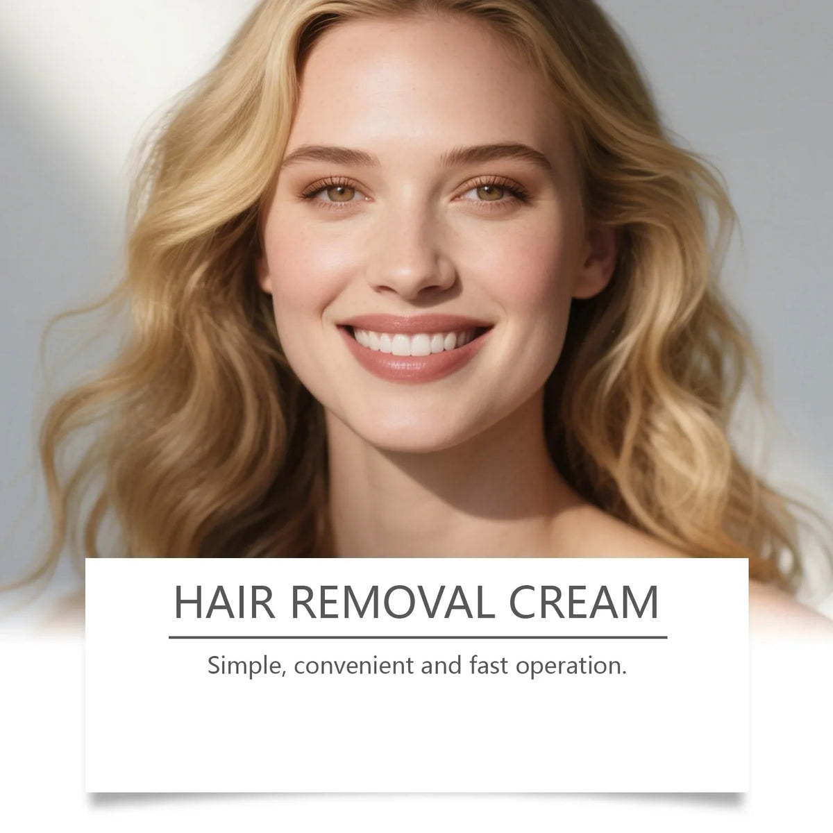 VIARELINE Coconut Oil Facial Hair Removal Cream – Painless