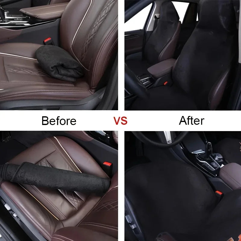 Universal Car Seat Cover Sports Towel Pad – Front Seats