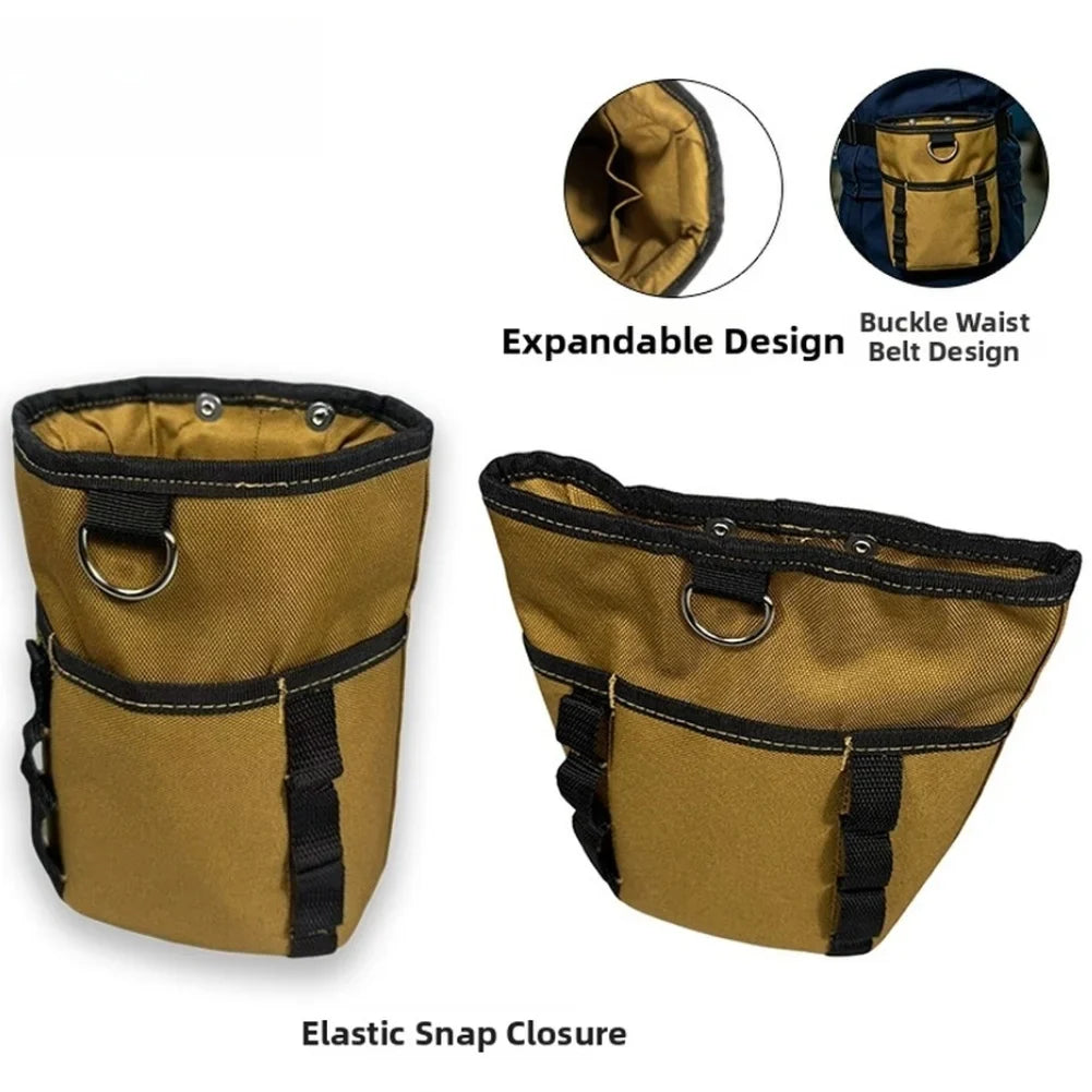 Heavy Duty Canvas Tool Waist Bag | Oxford Cloth Belt Pouch