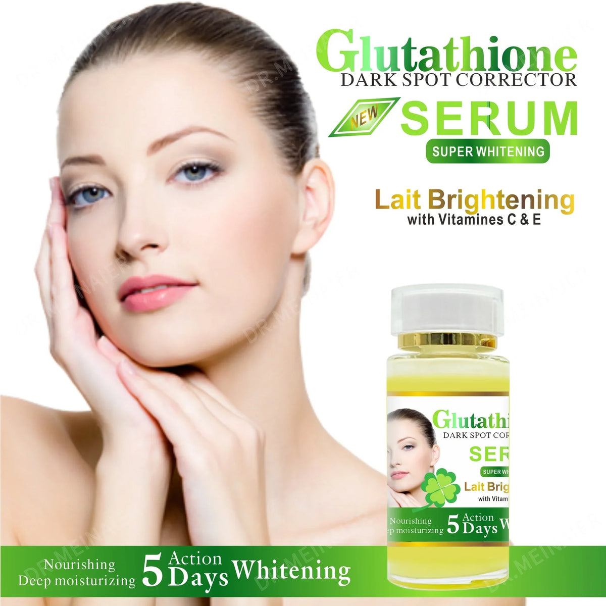 Glutathione Serum Face Eye Brightening Skin Dark Spot Corrector