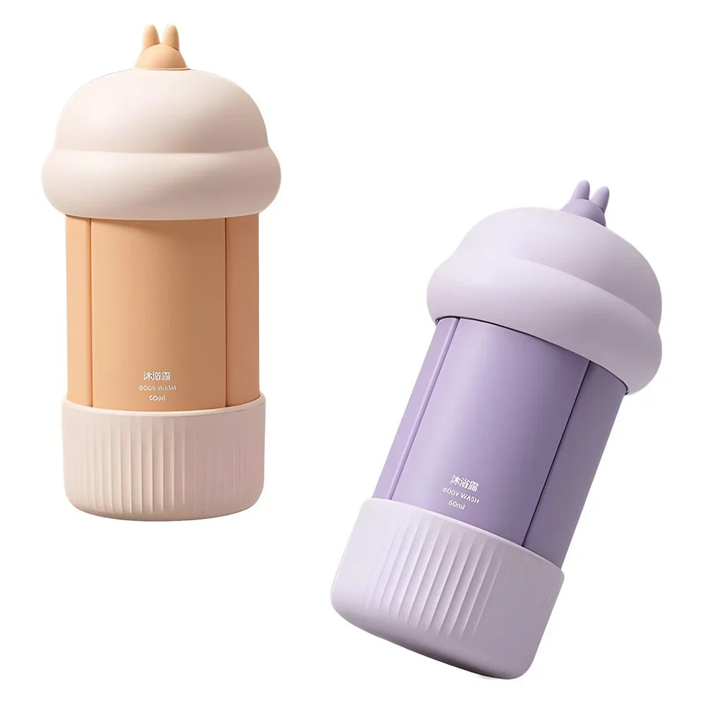 4-in-1 Refillable Travel Bottle – Leak-Proof & TSA Approved