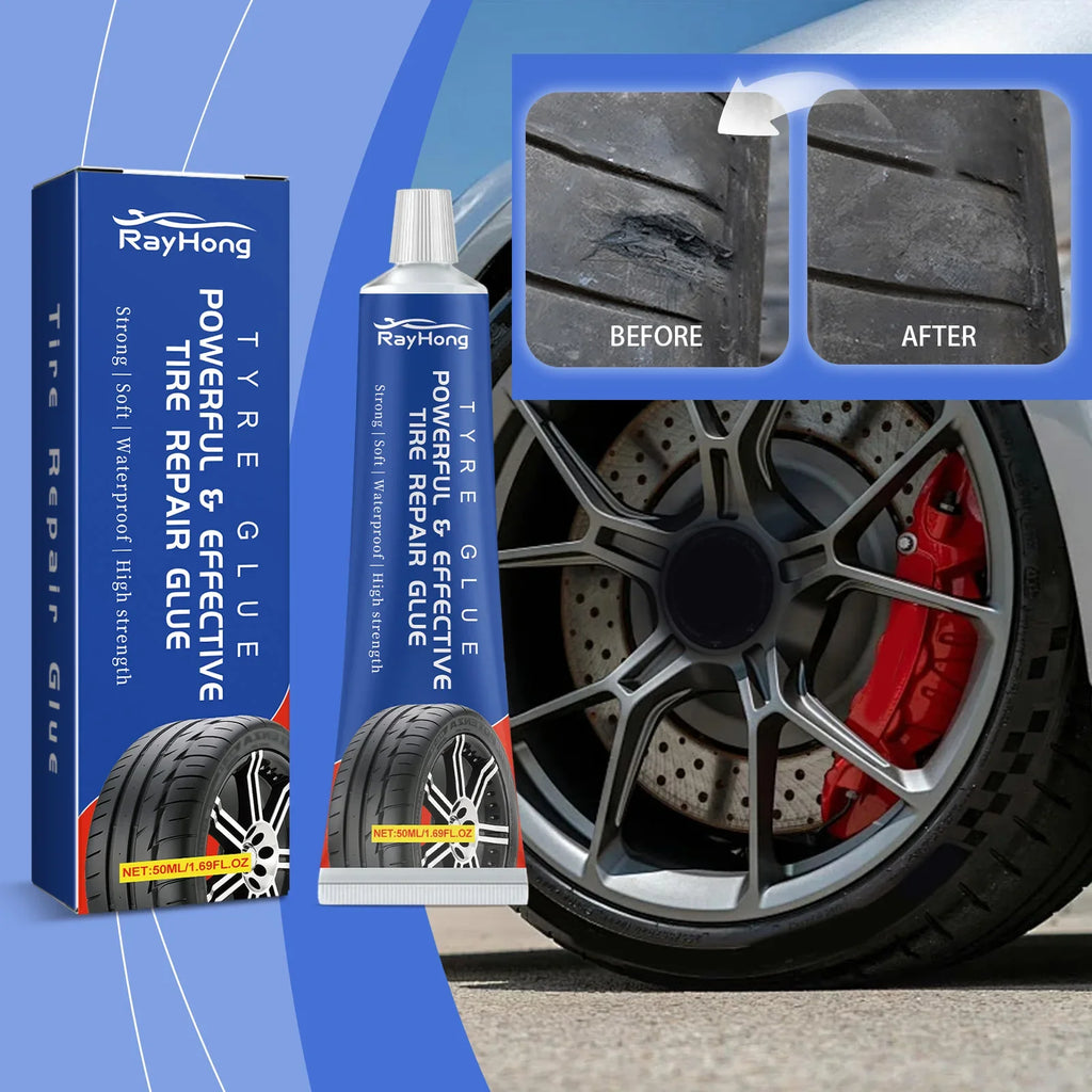 Tire Sidewall Repair Glue – Fix Cracks & Scratches Fast