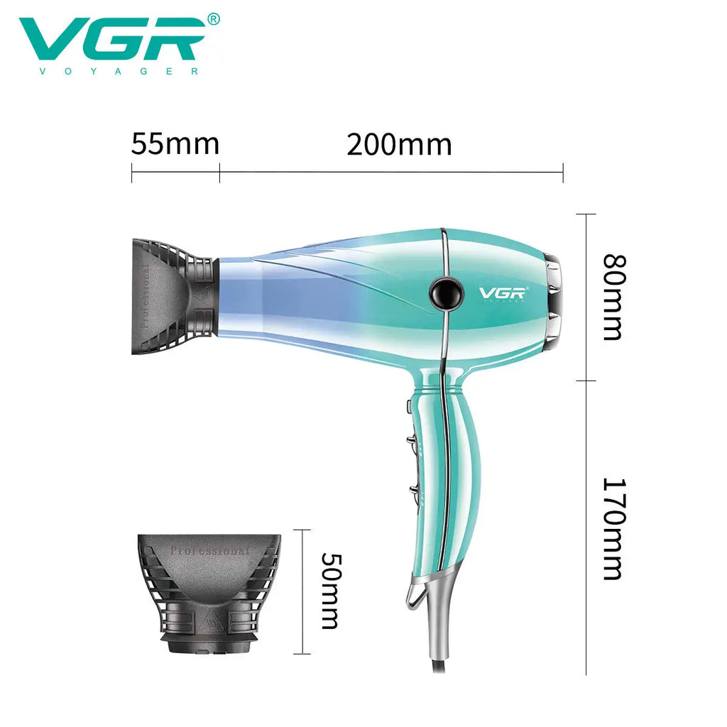VGR V-452 2400W Negative Ion Hair Dryer – Fast Drying